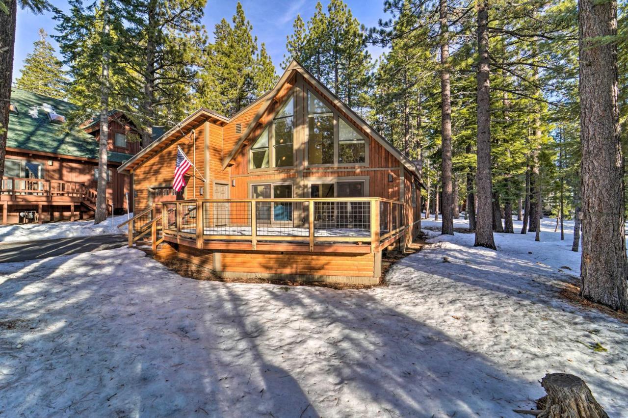 Tahoe Donner Area Home With Private Hot Tub! Truckee Exterior photo